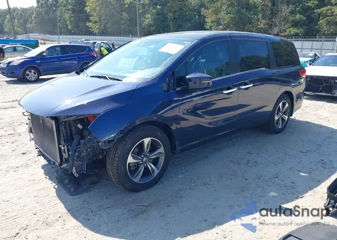 2018 Honda Odyssey Touring z USA, uszkodzony, nr VIN 5FNRL6H85JB066946